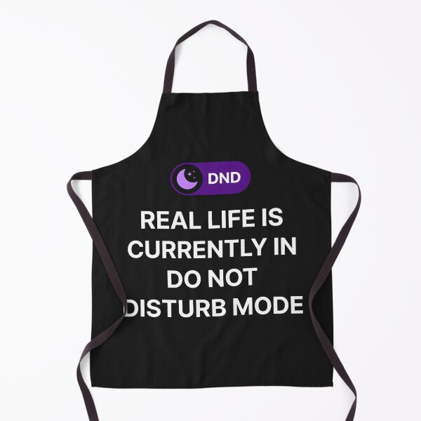 Item preview, Introvert Humor Do Not Disturb Minimalist Tech Aesthetic Toggle designed and sold by SplashTastic.