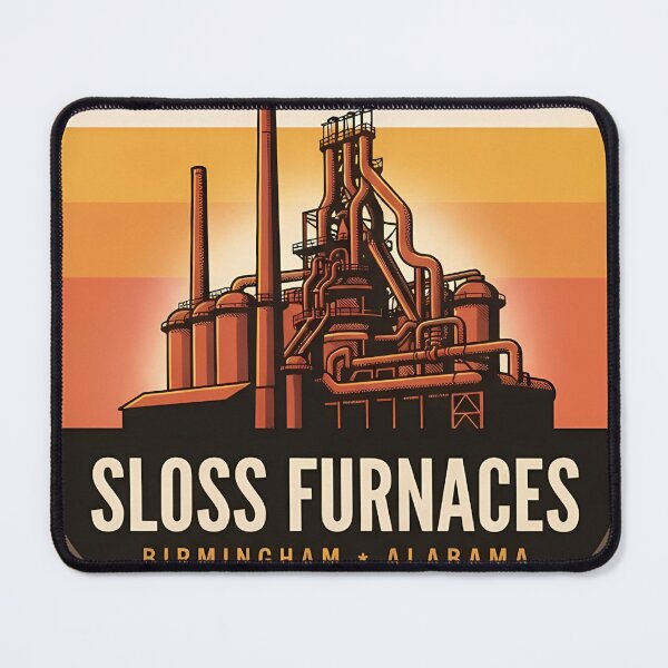 Item preview, Sloss Furnaces Birmingham Alabama designed and sold by DetourDgn.