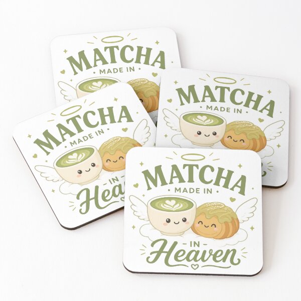 Item preview, Matcha Made In Heaven Cute Food Pun  designed and sold by Cerys-GS.