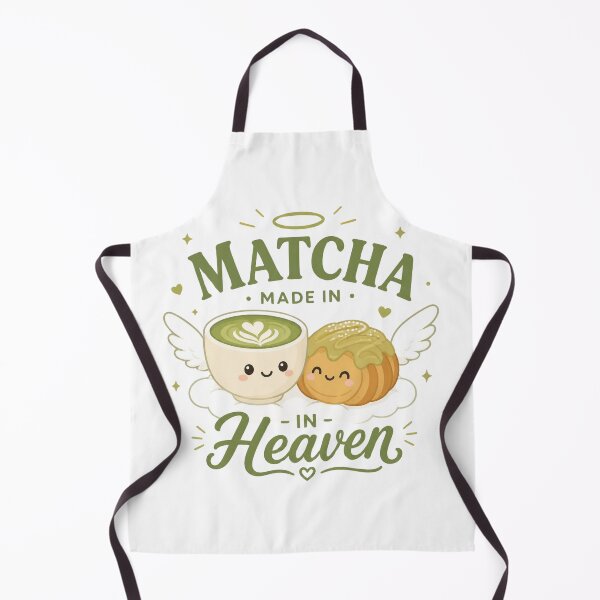 Item preview, Matcha Made In Heaven Cute Food Pun designed and sold by Cerys-GS.