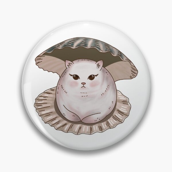 Item preview, Pearl Cat - Pure Clam & Glam designed and sold by Kakon-52.