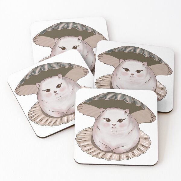 Item preview, Pearl Cat - Pure Clam & Glam designed and sold by Kakon-52.