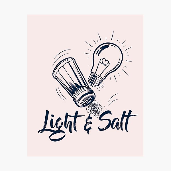 Item preview, LIGHT & SALT designed and sold by OskarTrendz.