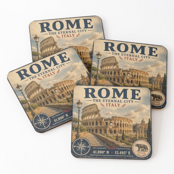 Item preview, Rome Colosseum Vintage Travel Sticker | Italy Retro Adventure  designed and sold by naturalsurvival.