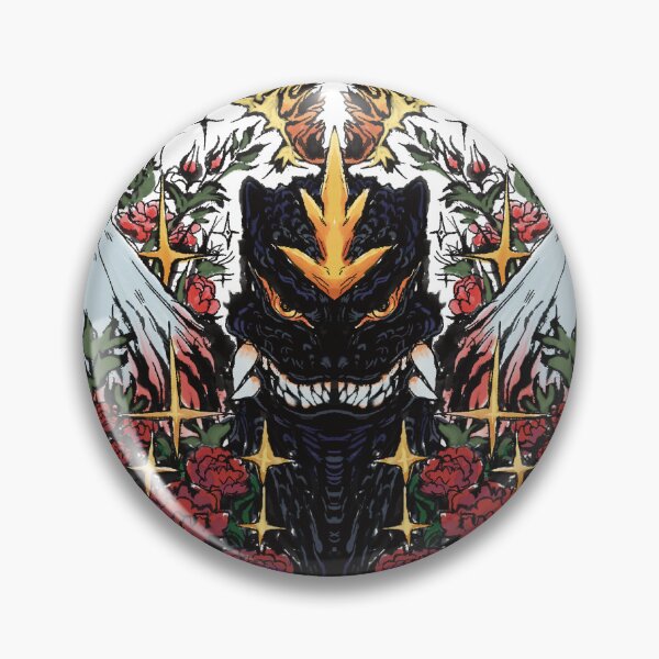 Item preview, SPACE GODZILLA INSPIRED FLOWER PORTRAT designed and sold by TheCyberCat.