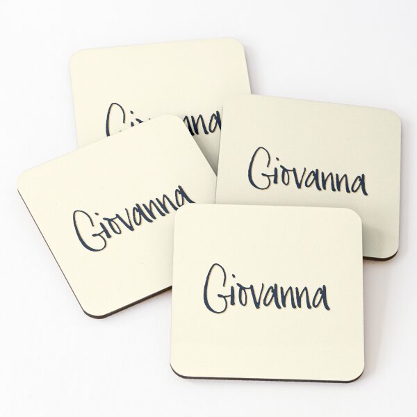 Item preview, GIOVANNA personalized type design designed and sold by CharlottePlaceArt.