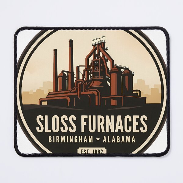 Item preview, Sloss Furnaces Birmingham Alabama designed and sold by DetourDgn.