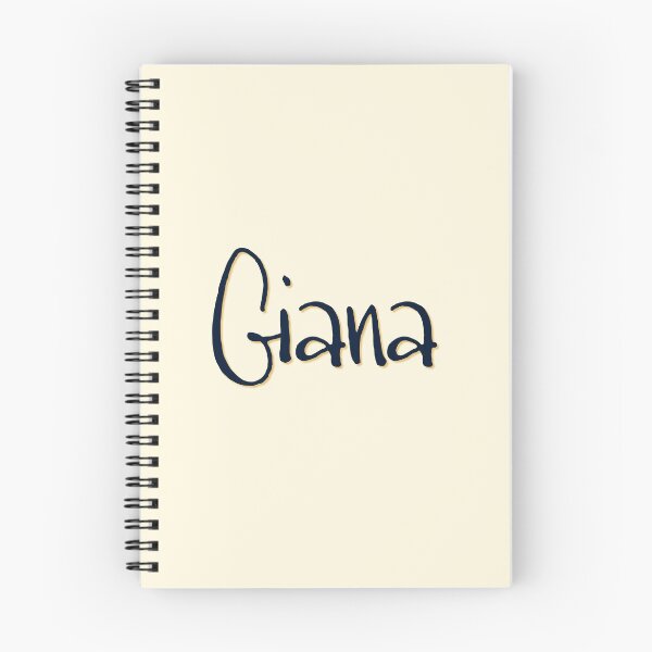 Item preview, GIANA personalized type design designed and sold by CharlottePlaceArt.