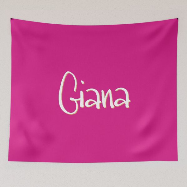 Item preview, GIANA personalized type design designed and sold by CharlottePlaceArt.