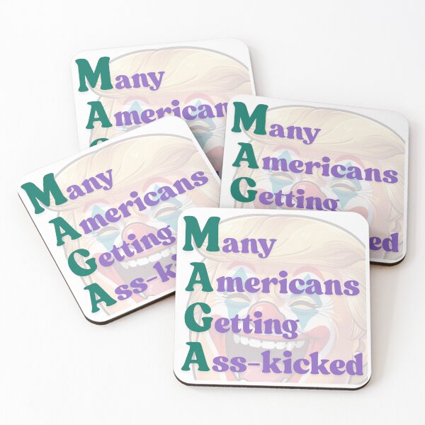 Item preview, MAGA acronym Many Americans Getting Ass-kicked designed and sold by BunnyLegz.