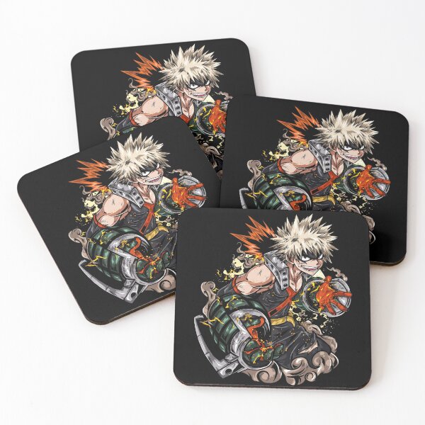Item preview, Bakugo Explosion Hero Anime Action Illustration designed and sold by Fashvora.