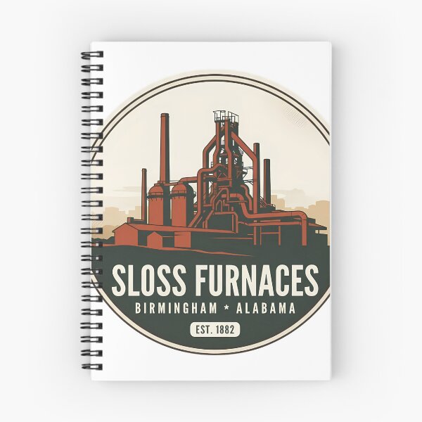 Item preview, Sloss Furnaces Birmingham Alabama designed and sold by DetourDgn.
