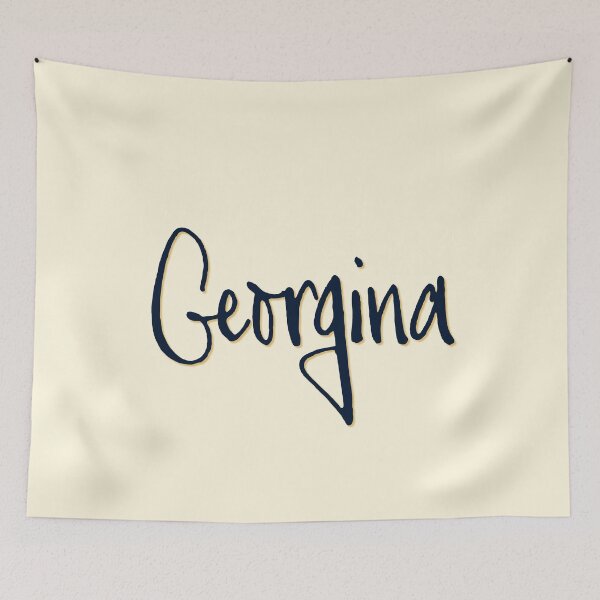Item preview, GEORGINA personalized type design designed and sold by CharlottePlaceArt.