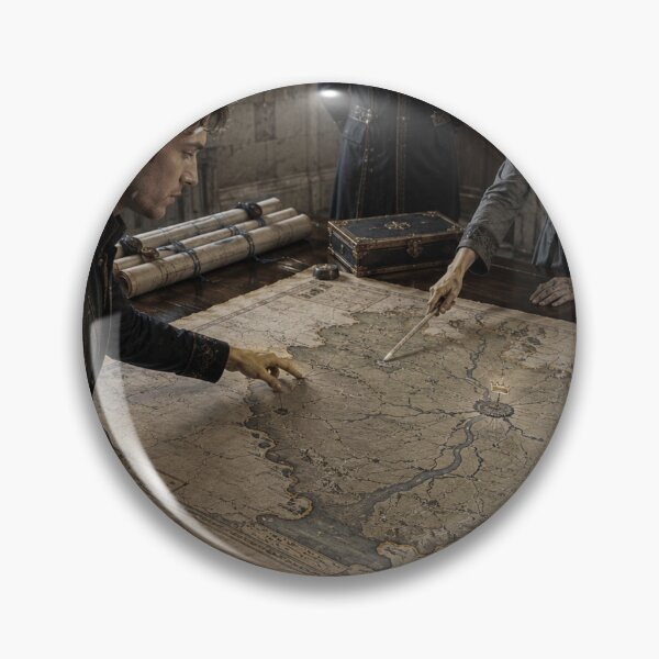 Item preview, Fantasy Cartography Map Room | Antique Kingdom Map Wall Art designed and sold by Element Horizon Studio.