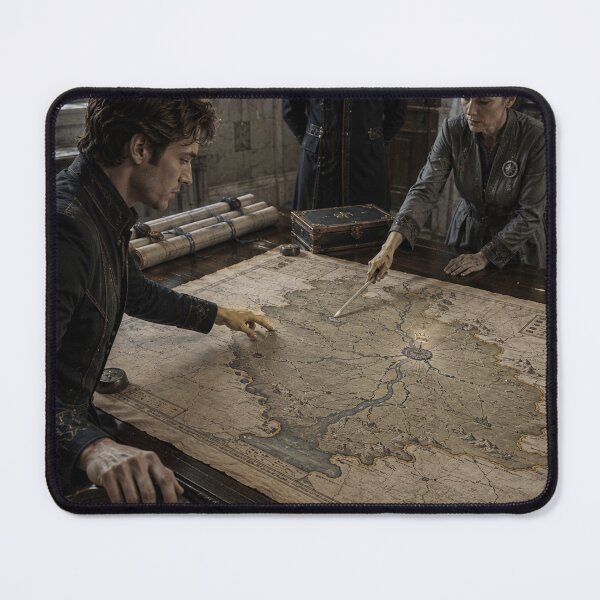 Item preview, Fantasy Cartography Map Room | Antique Kingdom Map Wall Art designed and sold by Element Horizon Studio.