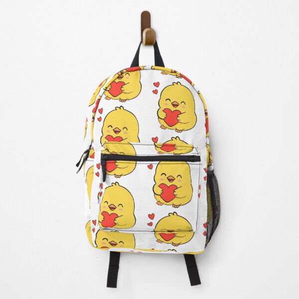 Item preview, Cute Kawaii Yellow Chick Holding Heart Love Sticker designed and sold by LYAN-STORE.