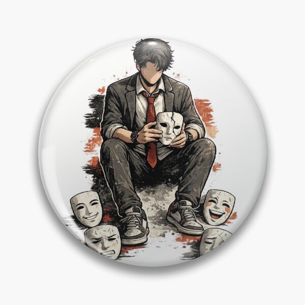 Item preview, Behind The Mask Hidden Emotions designed and sold by WearTheVibe Store.