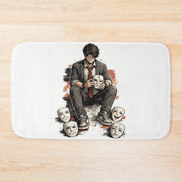 Item preview, Behind The Mask Hidden Emotions designed and sold by WearTheVibe Store.