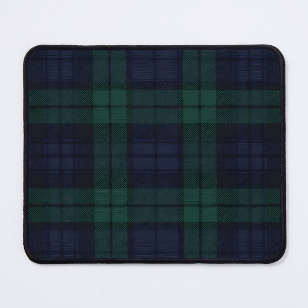 Item preview, Classic Forest Green and Navy Tartan Plaid designed and sold by zenjiinspired.