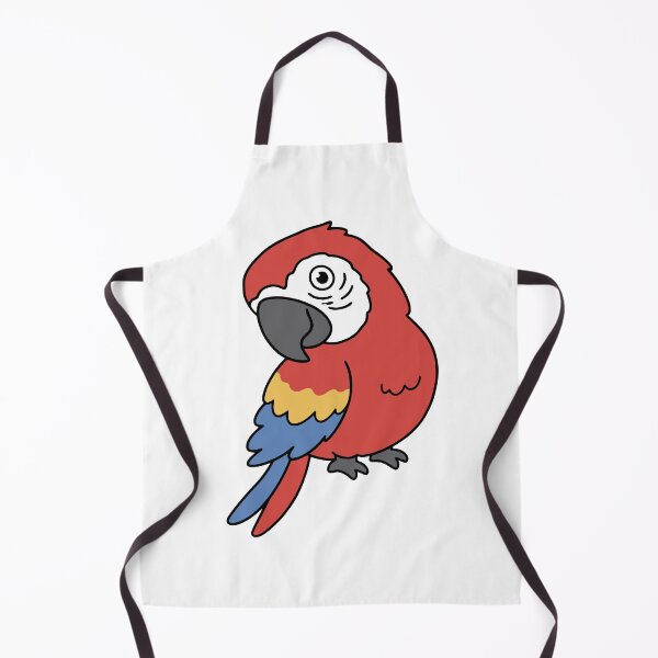 Item preview, Cute Scarlet Macaw Parrot designed and sold by Doodlywood.