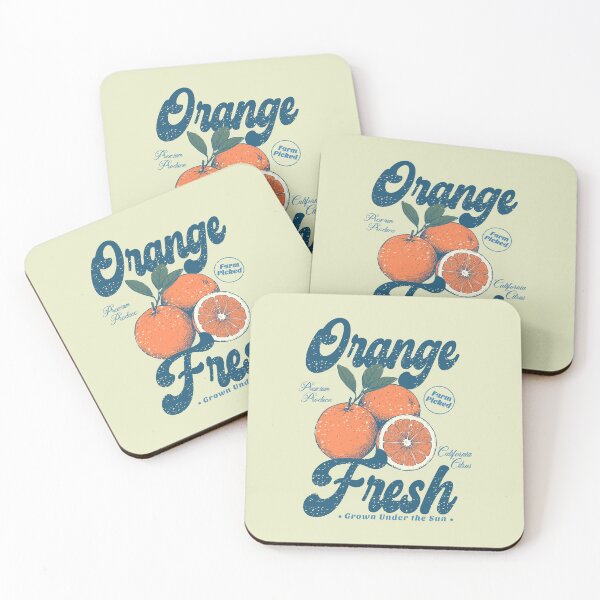 Item preview, Orange Fresh Shirt – Vintage Orange Citrus Graphic Tee | Farm Fresh California Fruit T-Shirt designed and sold by Golden Blaze Studio.