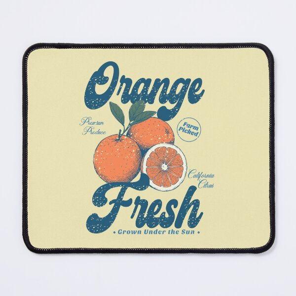 Item preview, Orange Fresh Shirt – Vintage Orange Citrus Graphic Tee | Farm Fresh California Fruit T-Shirt designed and sold by Golden Blaze Studio.