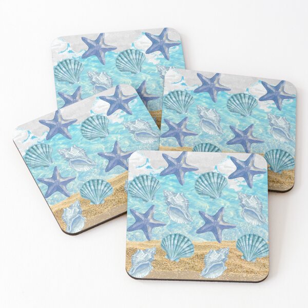Item preview, Shell Ocean Starfish Beach designed and sold by GeoGoose.