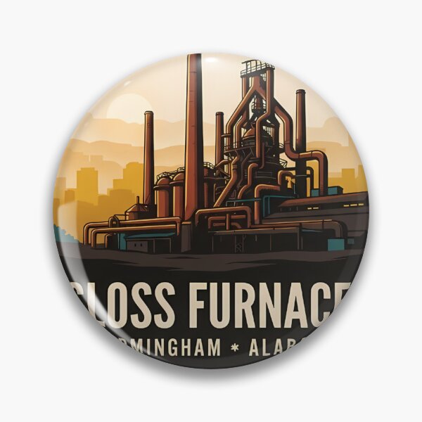 Item preview, Sloss Furnaces Birmingham Alabama designed and sold by DetourDgn.