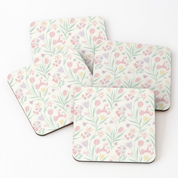 Item preview, Delicate pastel spring flowers designed and sold by Ruchi73.