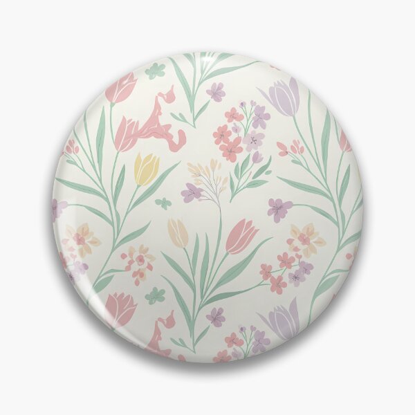 Item preview, Delicate pastel spring flowers designed and sold by Ruchi73.
