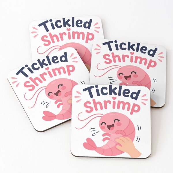 Item preview, Cute Tickled Shrimp Cute Animal Illustration designed and sold by Cerys-GS.