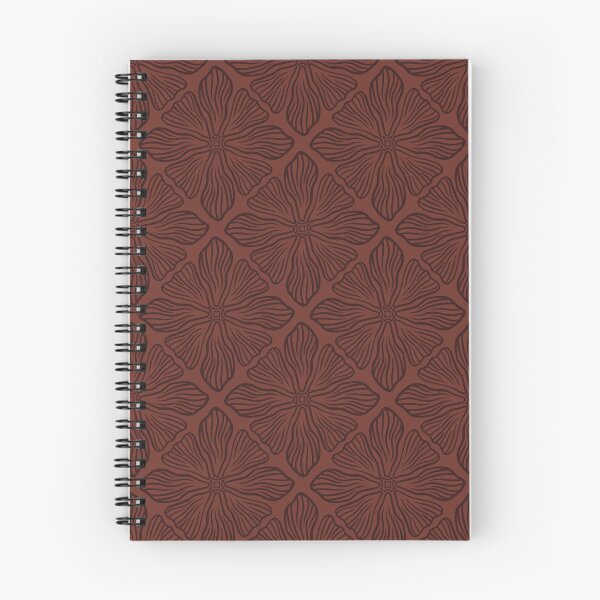 Item preview, Floral Pattern 1 Dark on Red designed and sold by IsabellaPellino.