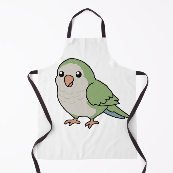 Item preview, Cute Chubby Quaker Parrot designed and sold by Doodlywood.