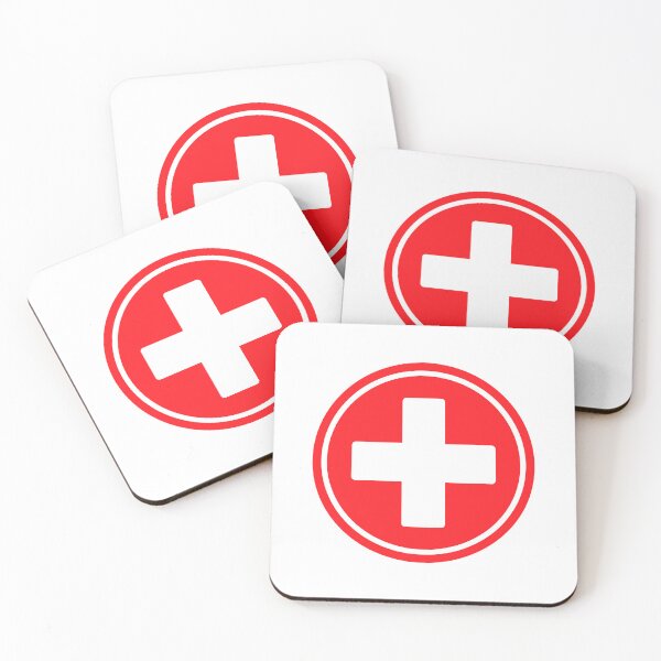 Item preview, First Aid Circle Cross Icon Symbol designed and sold by VectorForge Studio.