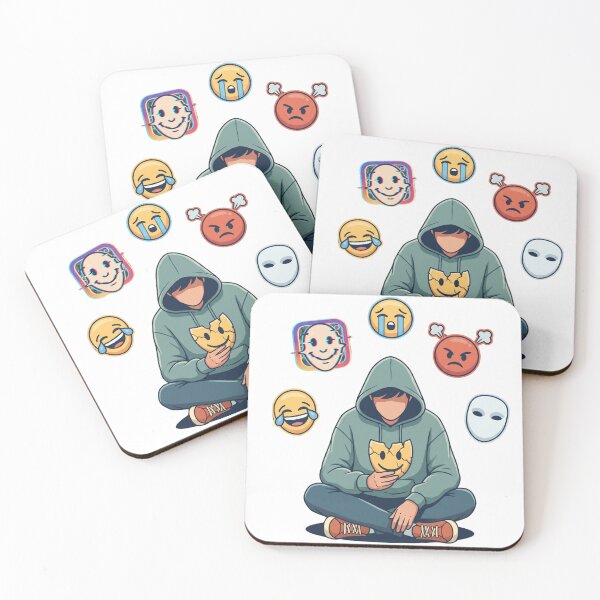 Item preview, Behind The Mask I Smile designed and sold by WearTheVibe Store.