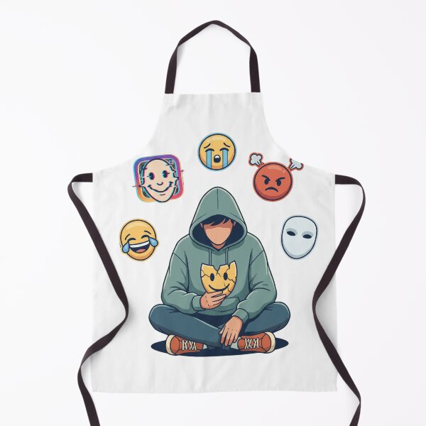 Item preview, Behind The Mask I Smile designed and sold by WearTheVibe Store.