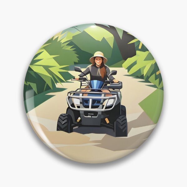 Item preview, ATV Adventure Club | Retro Off-Road Vintage T-Shirt Design designed and sold by Spirit of Siam.
