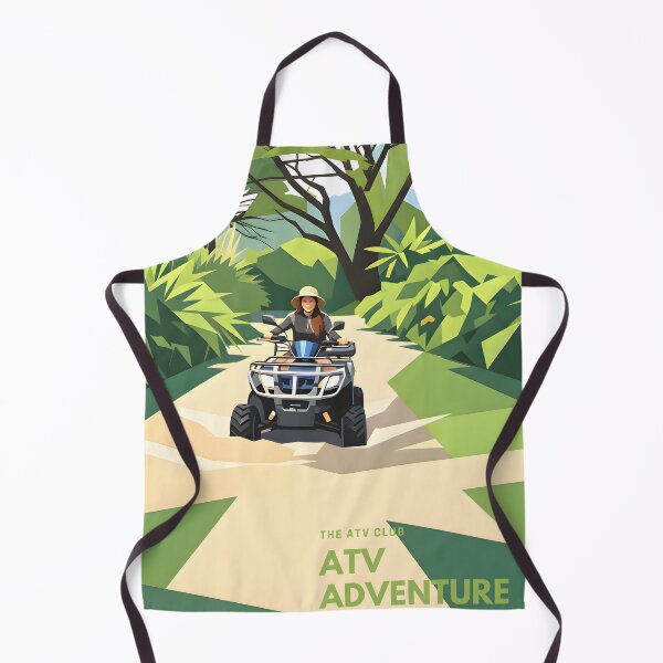 Item preview, ATV Adventure Club | Retro Off-Road Vintage T-Shirt Design designed and sold by Spirit of Siam.