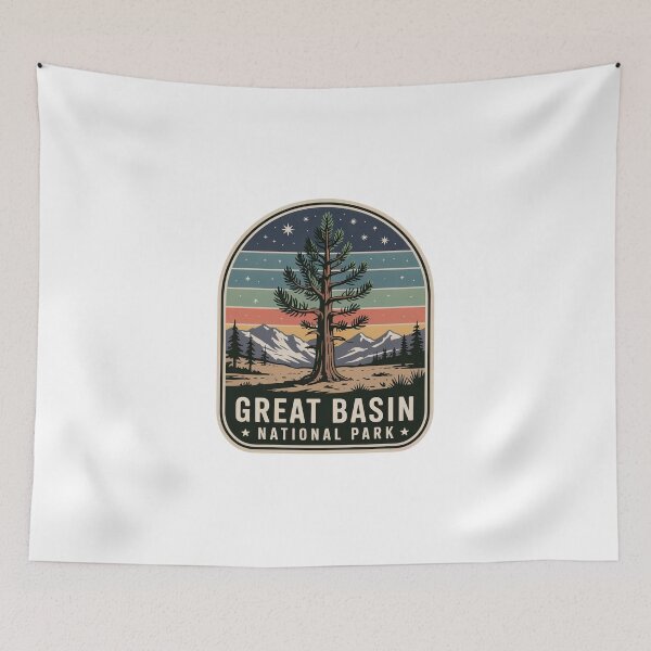 Item preview, Great Basin National Park Vintage Travel Badge designed and sold by Teelogic.