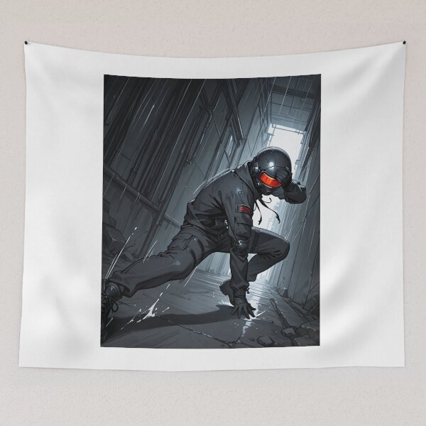 Item preview, Science Fiction - High-Tech Humanoid, Futuristic Digital Illustration designed and sold by AnimeShin.