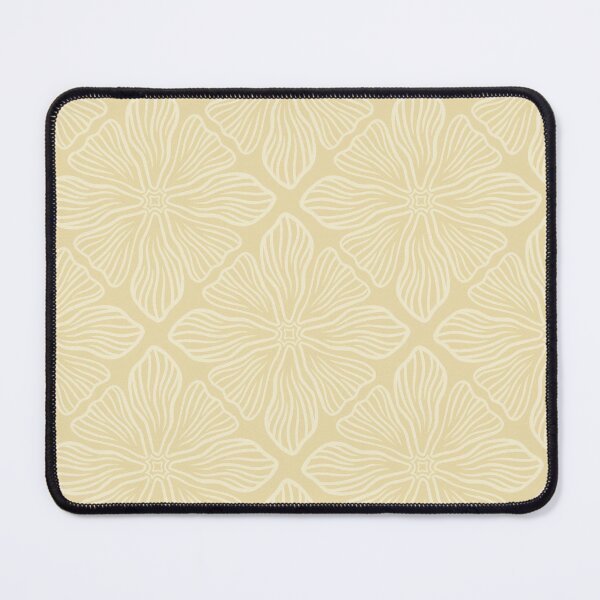 Item preview, Floral Pattern 1 Light on Butter Yellow designed and sold by IsabellaPellino.