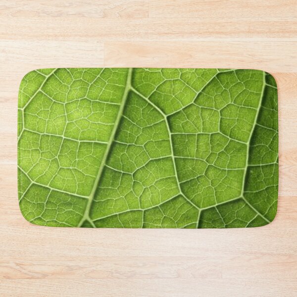 Item preview, Green Leaf Veins Macro Nature Pattern designed and sold by LYAN-STORE.