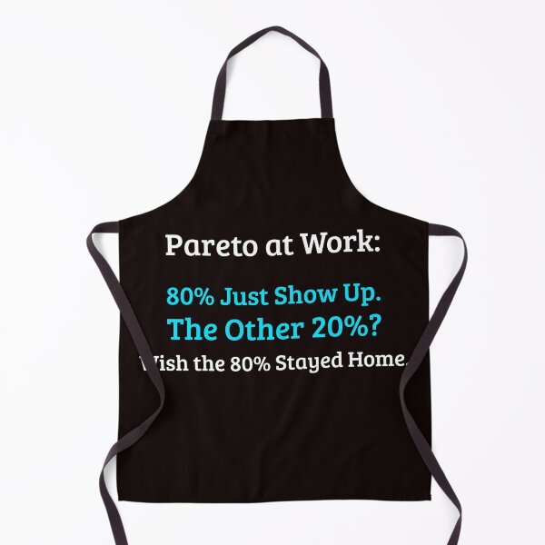 Item preview, Pareto at Work Funny 80/20 Rule Workplace Humor | 80% Just Show Up The Other 20% Wish the 80% Stayed Home designed and sold by kjson1.