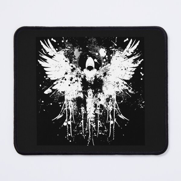 Item preview, Grunge Fallen Angel with Wings Dark Gothic Art designed and sold by inkoutninja.