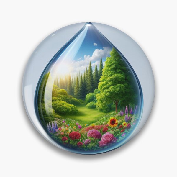 Item preview, Entire Forest in a drop of water designed and sold by JALNERVION SHOP.