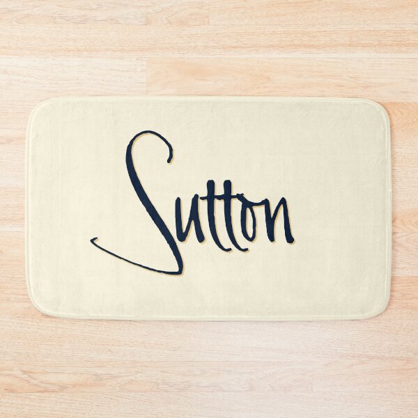 Item preview, SUTTON personalized type design designed and sold by CharlottePlaceArt.