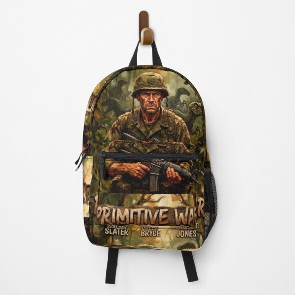 Item preview, Primitive War Dinosaur Action Fine Art Tribute designed and sold by Art's Diner.