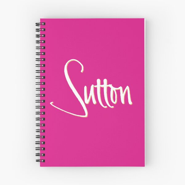 Item preview, SUTTON personalized type design designed and sold by CharlottePlaceArt.