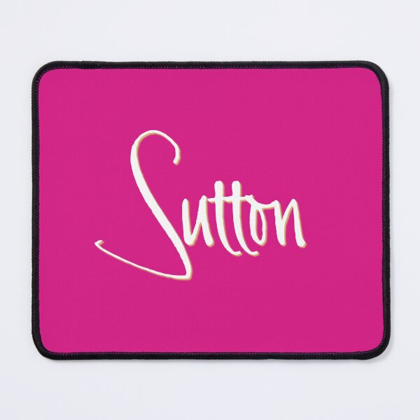 Item preview, SUTTON personalized type design designed and sold by CharlottePlaceArt.