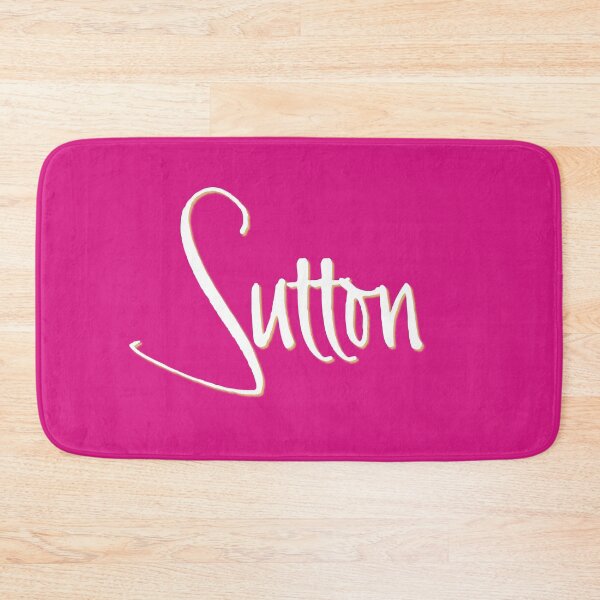 Item preview, SUTTON personalized type design designed and sold by CharlottePlaceArt.